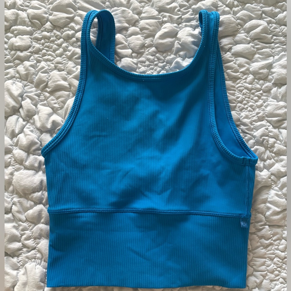 Power Pivot Ribbed Tank Top in Poolside | Lululemon